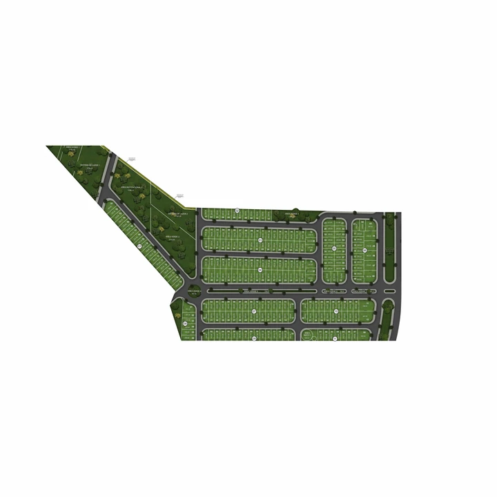 Planta do Jorge Rodrigues: Mapa de Implantação