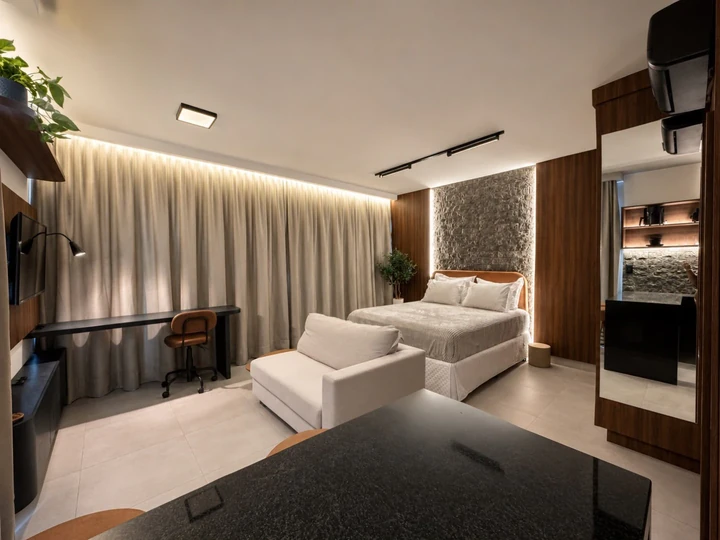 Apartamento com 1 quarto para alugar — Jardim Paulistano — foto 1