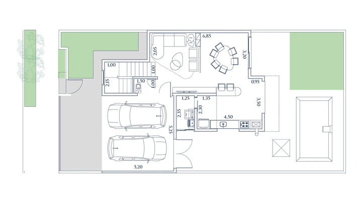 Planta do SetSul Residences: Planta inteligente