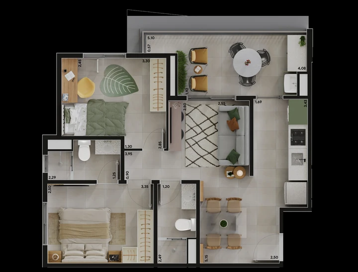 Planta do Connect Impper: Planta 1