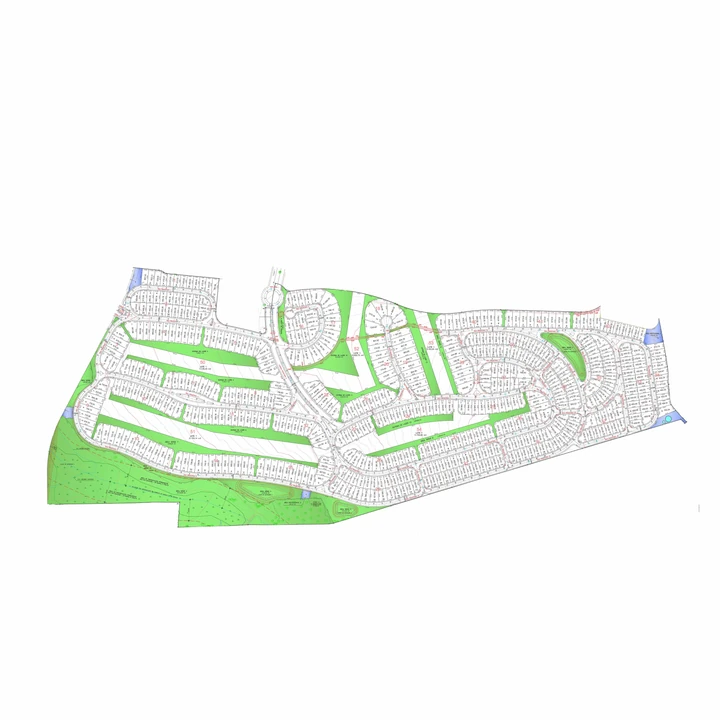 Planta do Quinta do Golfe Jardins: Mapa de Implantação