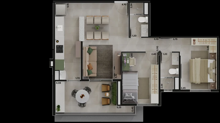 Planta do Connect Impper: Planta 4
