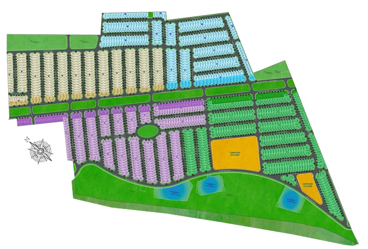 Planta do SetSul 2: Um loteamento planejado que valoriza toda sua infraestrutura