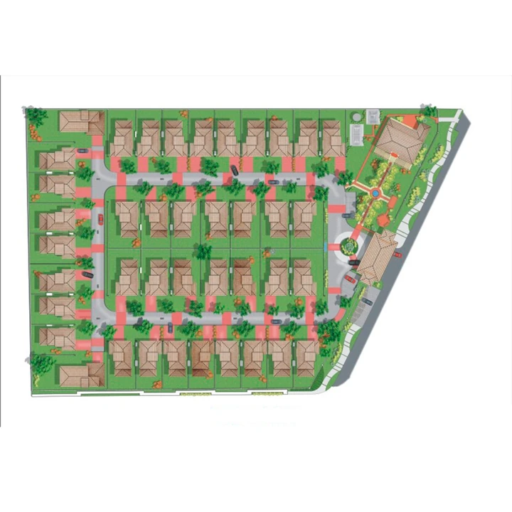 Planta do Villagio Harmonia: IMPLANTAÇÃO - Villagio Harmonia