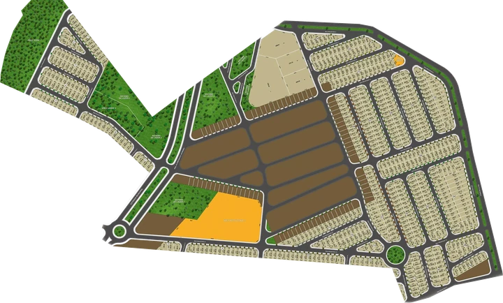 Planta do Jardim Vista Bela: Infraestrutura Completa